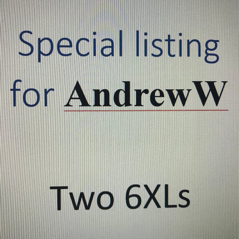 Special for Andrew W